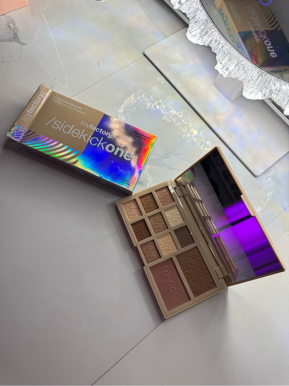 Face makeup pallete